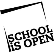 Logo des Projektes school is open